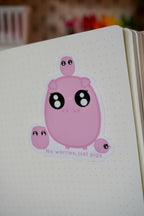 No Worries Just Pigs Vinyl Sticker