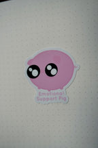 Worry Pig Sticker Set